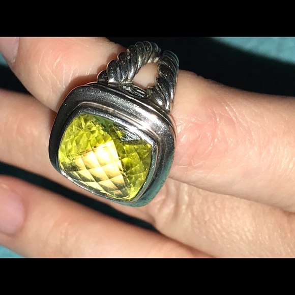 David yurman lemon citrine Albion ring size 5 - Picture 9 of 12